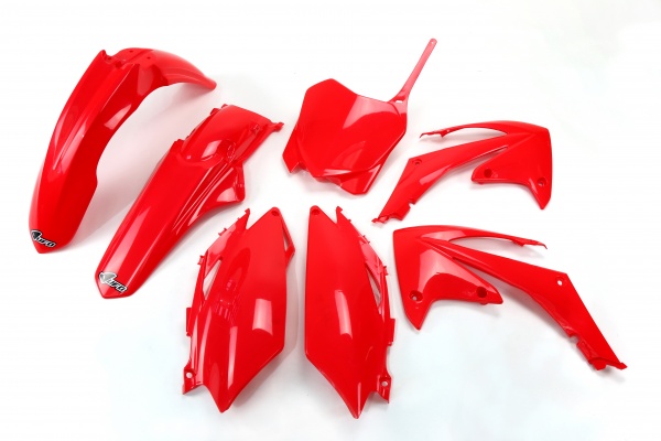 Plastic Kit red for Honda CRF 250 R (2011-13) - CRF 450 R (2011-12) - CRF 250 R USA (2011-13) - CRF 450 R USA (2011-12)